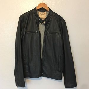 john varvatos converse leather jacket